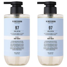 W.DRESSROOM 多麗絲 保濕香氛沐浴乳 No.97 April Cotton, 500ml, 2瓶