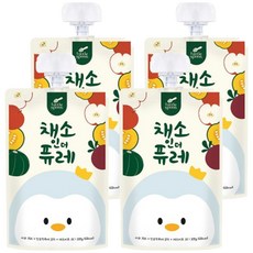 Little Spoon 蔬菜果泥, 100g, 4個, 綜合口味(蘋果/甜南瓜/甜菜)