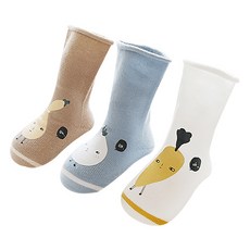 Mom's care 蔬菜圖案短襪 3入