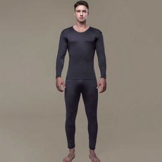 블루핀 테라우드 남성용 BP 히트웜 초극세사 기모 내의 상하 세트