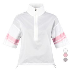 luxgolf 女款高領短袖防風套頭衫 LB4M620W