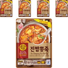 오뚜기 진짬뽕죽, 450g, 5개