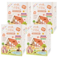 港媽私房手作 阿呷珍愛吃 寶寶蔬果義大利麵 迷你蝴蝶麵, 150g, 4盒