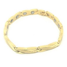 38 A23鍺手鍊 金色 16片, 1個