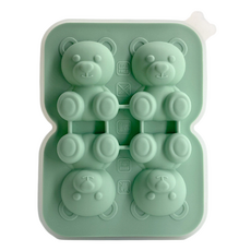 優思居 小熊造型冰塊模具 15.2 x 11 x 3.6cm, 顏色隨機, 1個