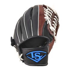 LOUISVILLE Slugger 路易斯威爾 BG 2.0系列 棒壘手套 T字型 硬式牛皮+合成皮革, 黑棕色, 1個