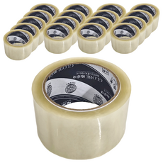 GLOBE 地球 opp 封箱膠帶, 透明, 3組