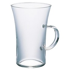 HARIO 好璃奧 可微波極簡玻璃杯 280ml, 透明色, 1個