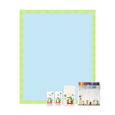 맘스보드 루나 보드 베이직 3종 해피 앨리 세트, 루나그린 + 블루, 1개