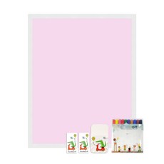 맘스보드 루나 보드 베이직 3종 해피 앨리 세트, 루나화이트 + 핑크, 1개