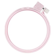 Clover 可樂牌 彩色刺繡框 10cm 粉色, 1個