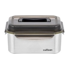 cuitisan 316可微波不鏽鋼保鮮盒 名作系列 手提3號，超大容量，密閉保鮮，提把設計, 1個, 單件