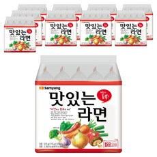 삼양 맛있는라면 115g, 10개