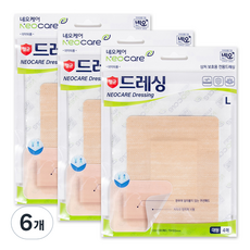 네오메디칼 드레싱 밴드 베이지색, 4개입, 6개 4개입, 6개