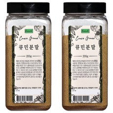 foodi 큐민 분말, 200g, 2개