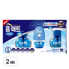 홈매트 리퀴드 스위치형 + 리필 3p, 87ml, 2세트