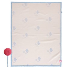 Bamboo bebe 防水墊 L號, 天空藍, 1入