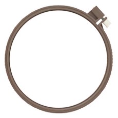 Clover 可樂牌 彩色刺繡框 15cm 咖啡色, 1個