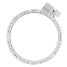 Clover 可樂牌 彩色刺繡框 10cm 灰色, 1個