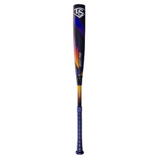 LOUISVILLE Slugger SLT PWR -3 BBCOR 棒球鋁棒 WBL29670103033, 黑色 + 藍色 + 橘色, 1支