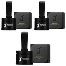 J'SOOP 專業遮色髮粉 4g, 黑色, 3個