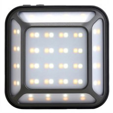 Lumena MINI 五面廣角行動電源LED燈 摩登黑, 黃光 + 自然光 + 白光, 1個