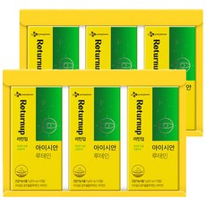 리턴업 아이시안 루테인 for ALL 기획세트 15g, 6개, 30정