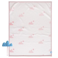 Bamboo bebe 防水墊 L號, 粉色, 1入