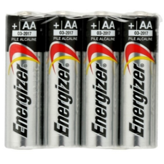 Energizer 勁量 鹼性3號AA電池, 4顆, 1包