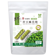 優穀美身 多穀物青豆麻花捲 椒鹽蒜香, 120g, 1包
