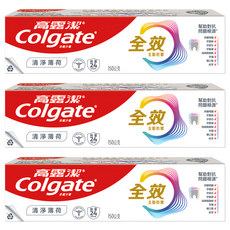 Colgate 高露潔 全效牙膏 清淨薄荷, 150g, 3條