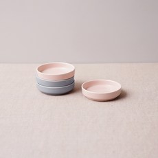 BOWLBOWL 韓國製北歐風醬料碟, 灰色, 粉色, 1套