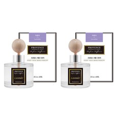 더허브샵 프로방스 퍼퓸 차량용 디퓨저 120ml, 라벤더, 2개
