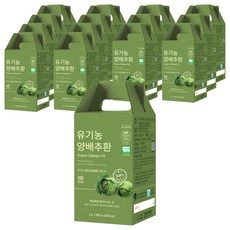 유기농마루 정품 유기농 양배추환 100p, 200g, 15박스