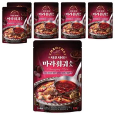 CHAOCHAI 麻辣火鍋醬, 6個, 125g