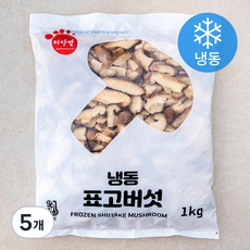마당발 표고버섯 (냉동), 1kg, 5봉