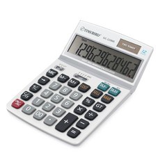 타임버드 데스크탑 계산기 SJC-220MS, 혼합 색상, 1개