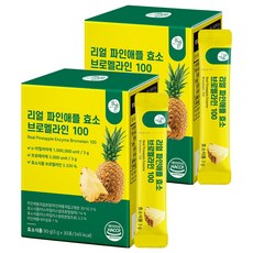 ALL-BARUN Real 鳳梨酵素 鳳梨蛋白酶 100, 2個, 30冊