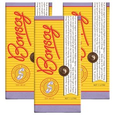 bonsoy 豆漿, 3個, 1L