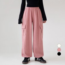 코튼클로젯 여성용 코듀로이 투웨이 밴딩 카고 팬츠