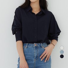 CARET 女款寬鬆版型絲質襯衫