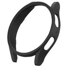 SINJIMORU 9H全覆蓋封閉式SF塗層智慧手錶保護殼, 黑色, 1個