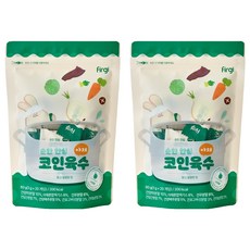 Firgi 孩童溫醇高湯塊 20包入, 蔬菜味, 2個, 60g