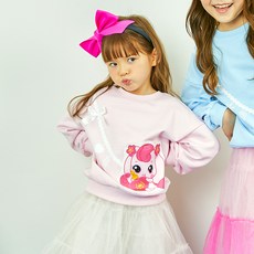 PremierFam 女童款 神秘的 奇妙萌可 愛心萌可 立體包包 大學T