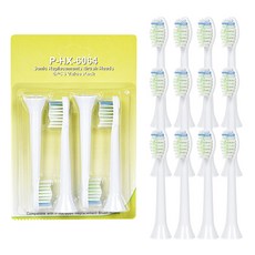 OnBeYou 飛利浦 Sonicare 電動牙刷相容替換刷頭 4入, Optimal White, 4套