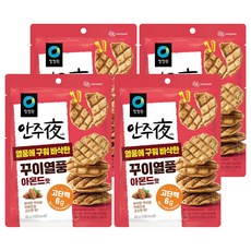 清淨園 香酥魚片餅乾 杏仁口味, 40g, 4包