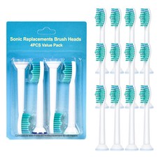 OnBeYou 飛利浦 Sonicare 電動牙刷相容替換刷頭 4入, ProResults, 4套