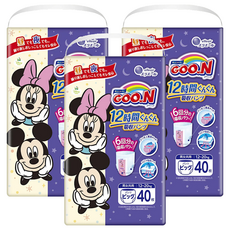 GOO.N 大王 12小時超吸收褲型尿布 12~20kg, XL, 120片