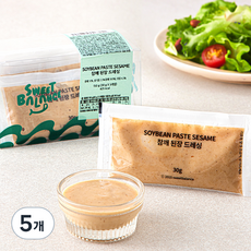 스윗밸런스 참깨 된장 드레싱 5개입, 150g, 5개
