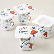 요플레 라이트 슈퍼베리, 80g, 4개입, 1개